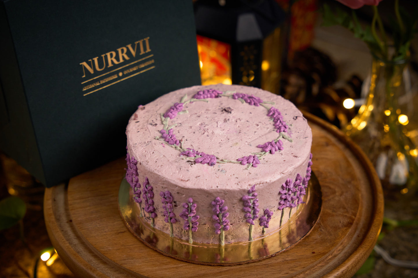 Vanilla Blueberry Cake