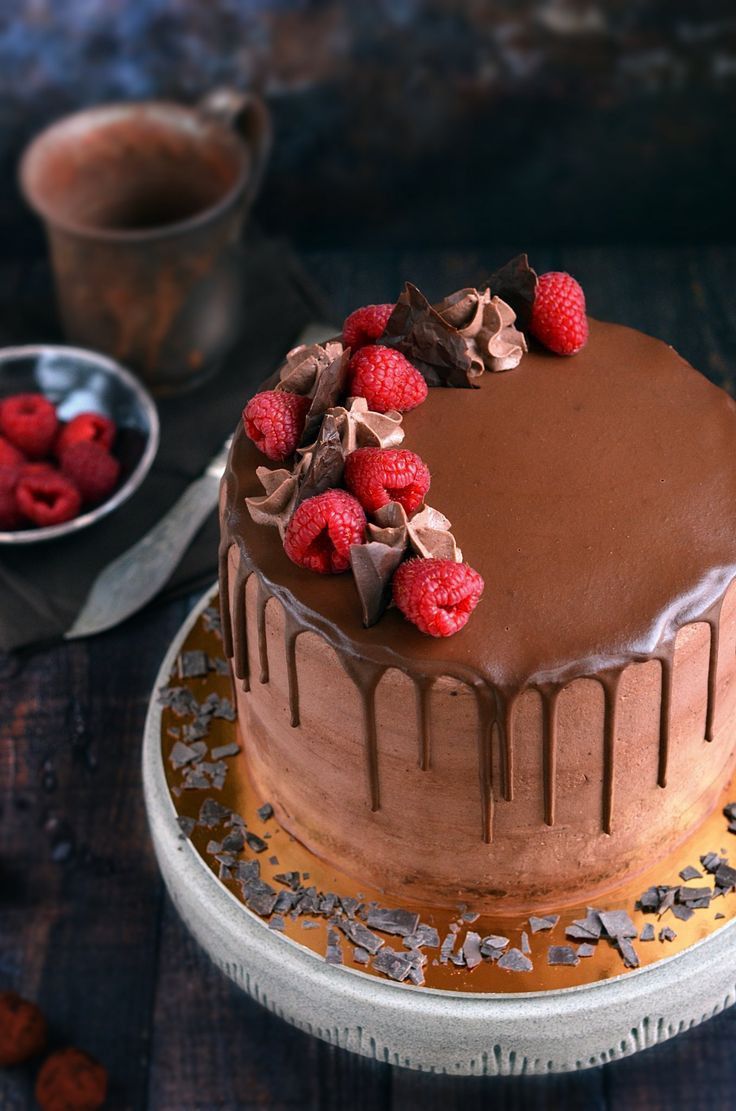 Chocolate Raspberry Cake