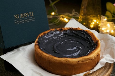 Dark Chocolate Burnt Basque Cheesecake