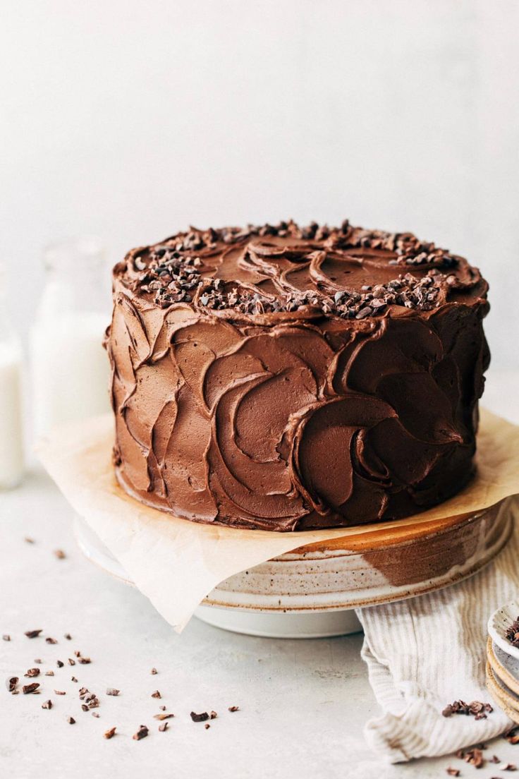Fudgy Chocolate Matilda Cake