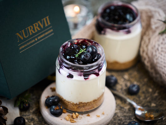 Blueberry Cheesecake Jar